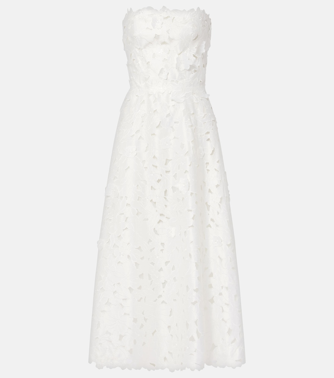  Costarellos Norina: Abito da cocktail in satin e pizzo, esclusivo e elegante
